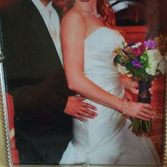 100% pure silk wedding gown - Picture 5 of 8